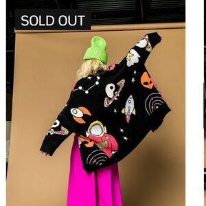 Sold Out M/L Wish You Were Here Oversized Cardigan